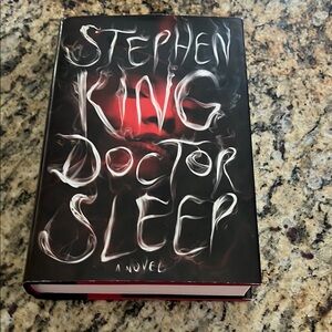 'Doctor Sleep' Novel - Black and Red Cover